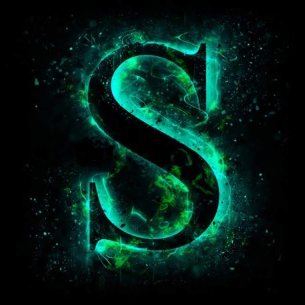 Буква s на аву