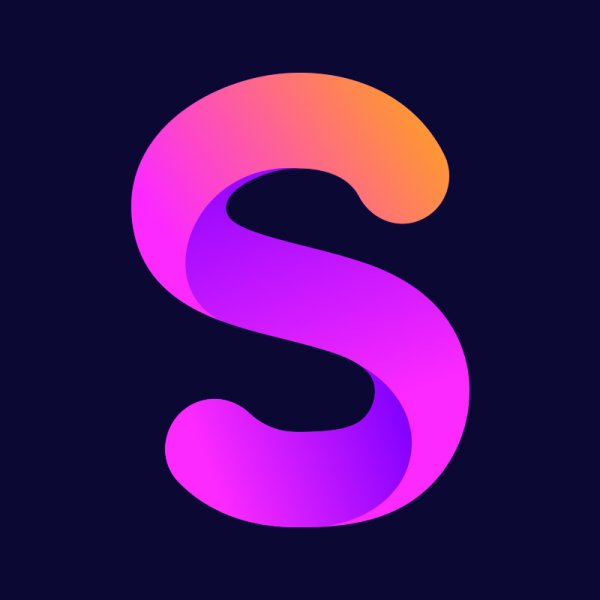 Красивая буква s