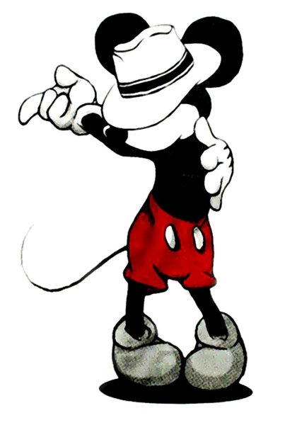 Микки Маус в стиле Майкла Джексона