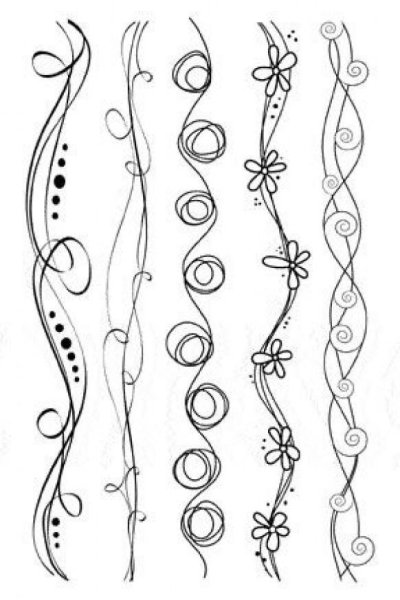 Несложный орнамент для рисования