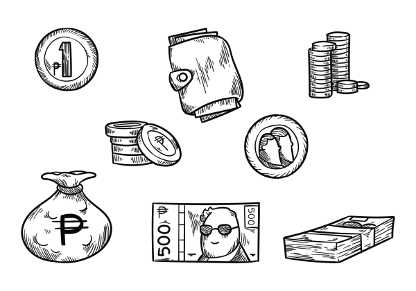 Деньги рисунок