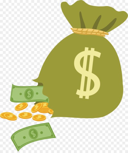 Нарисовать мешок с деньгами