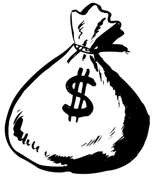 Мешок с деньгами