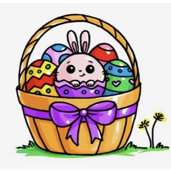 Пасхальные рисунки для срисовки