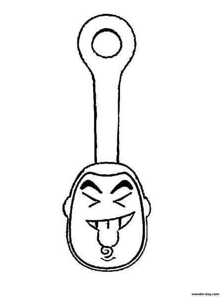 Раскраска скрепы