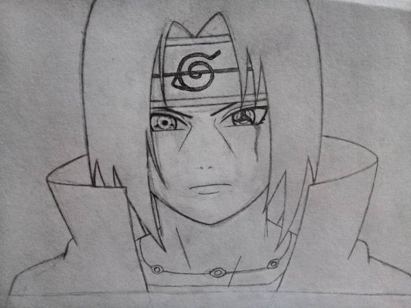 Итачи и Саске для срисовки