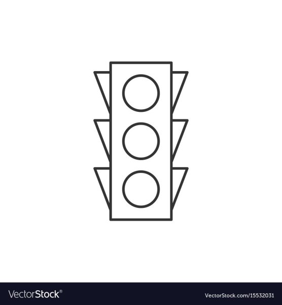 Светофор аппликация для детей