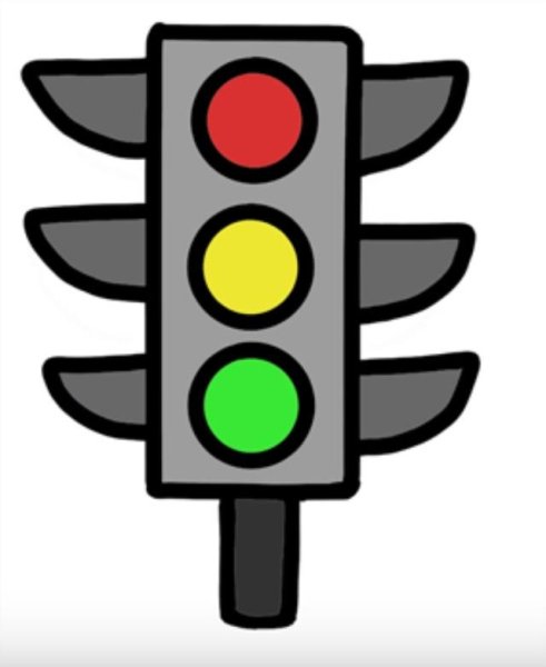 Нарисовать светофор