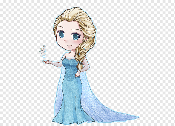 Эльза мультяшная