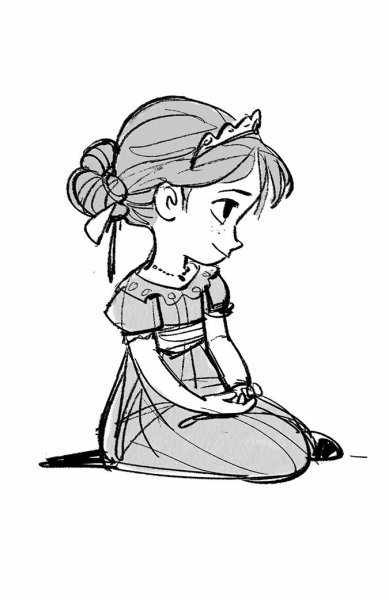 Эльза и Анна в детстве