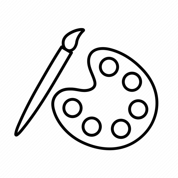 Палитра раскраска