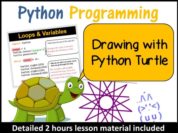 Питон черепаха команды