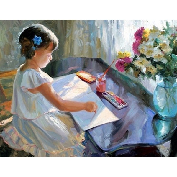 Владимир Волегов маленькая художница