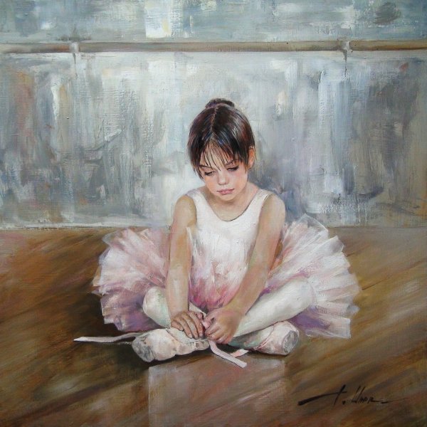 Художник Инесса Морозова картины балерины