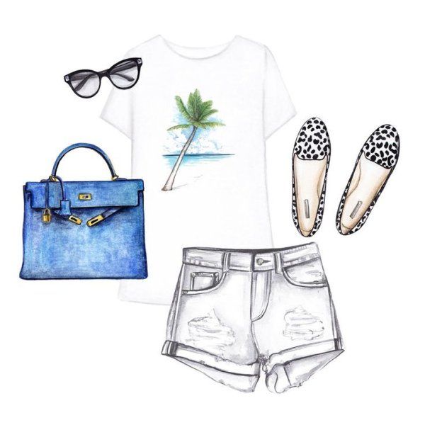 Классная одежда для рисования