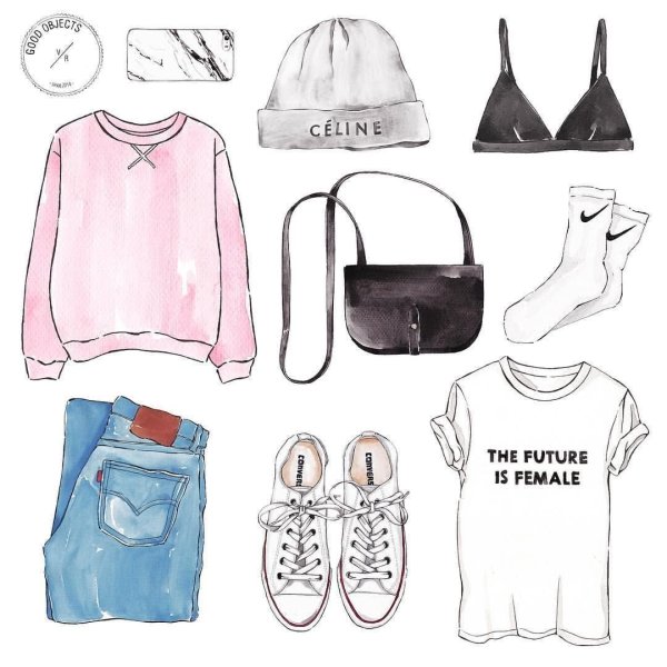 Модные идеи для рисунков