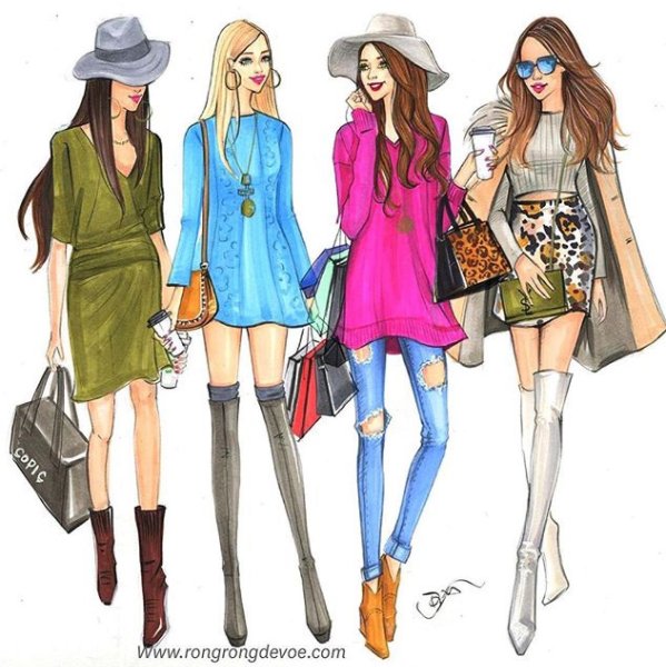 Стильные рисунки