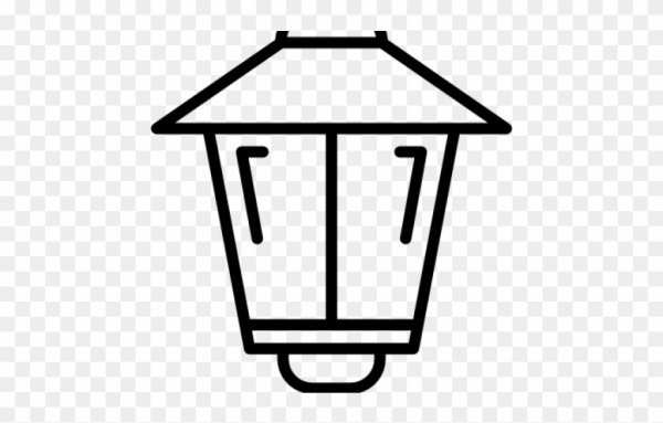 Пиктограмма уличное освещение