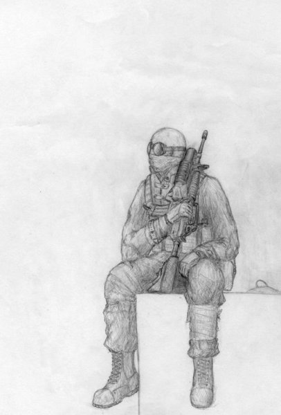 Сталкер рисунки