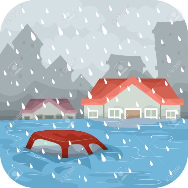 Наводнение вектор