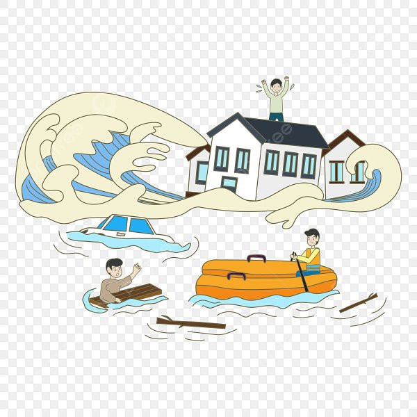 Наводнение вектор