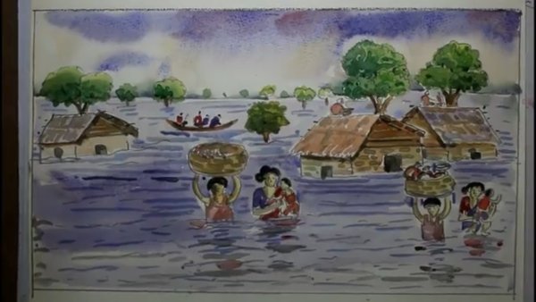 Наводнение картинки для детей