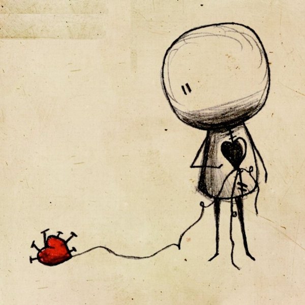 Одиночество рисунок