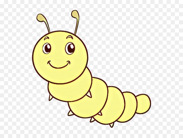 Мультяшные гусеницы