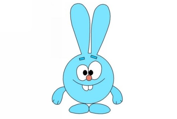 Крош раскраска