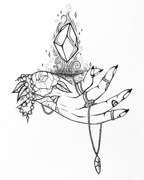 Магия эскиз