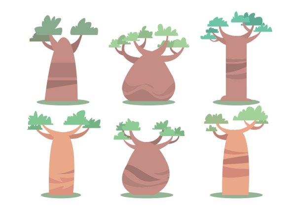 Баобаб вектор