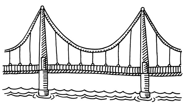 Мостик в графике