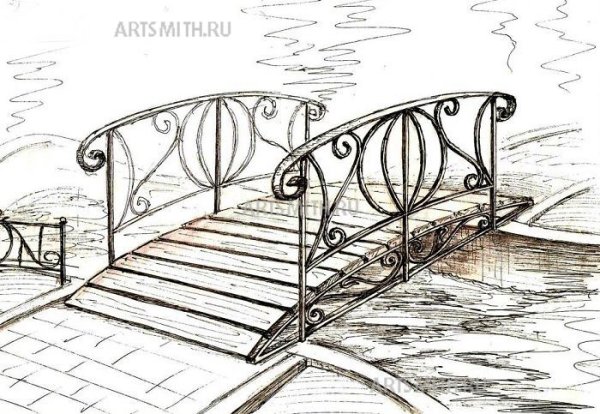 Мостик для раскрашивания