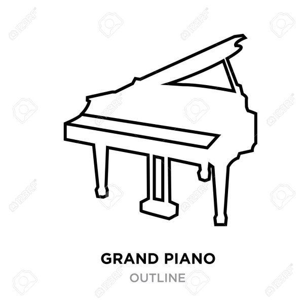 Пианино эскиз