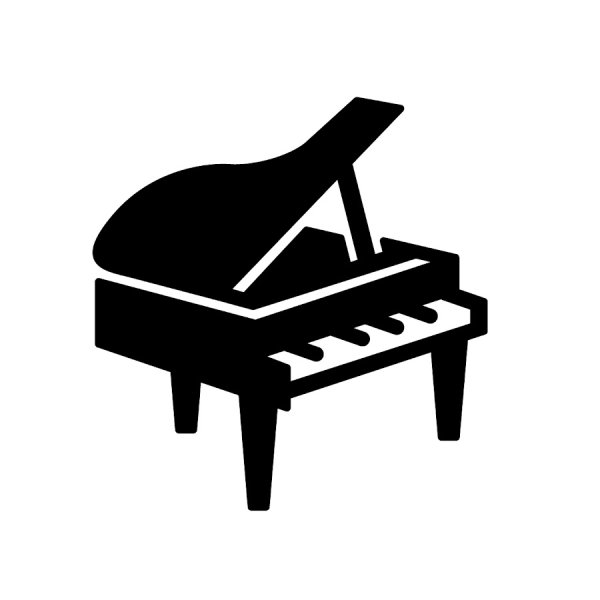 Пианино раскраска для детей