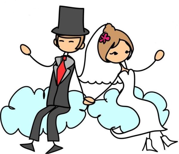 Свадебные раскраски