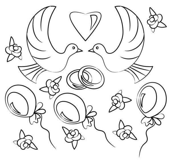 Рисунок к годовщине свадьбы родителей