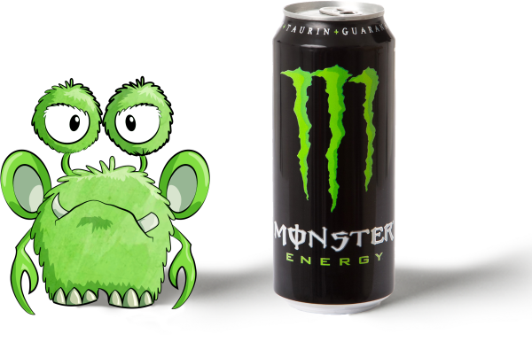 Monster Energy Drink зелёный