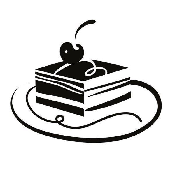 Десерт силуэт