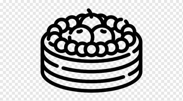 Бисквитный торт иконка