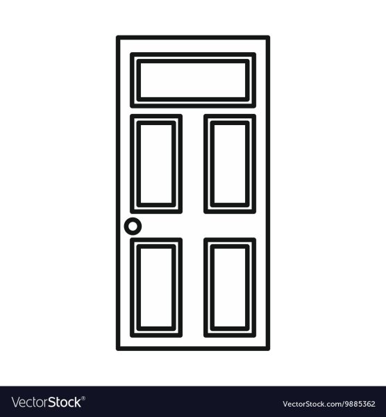 Значок двери