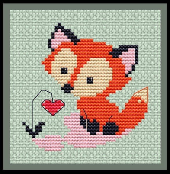 Простые схемы для вышивания