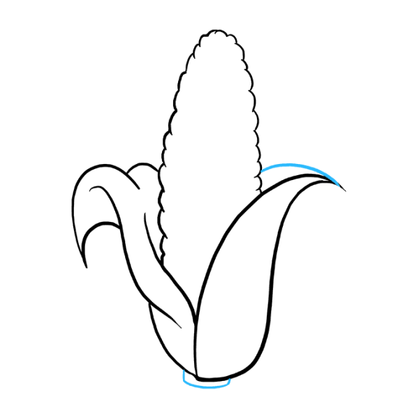 Кукуруза легкий рисунок