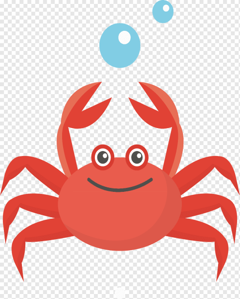Краб рисунок