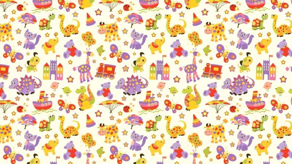 Обои с маленьким рисунком