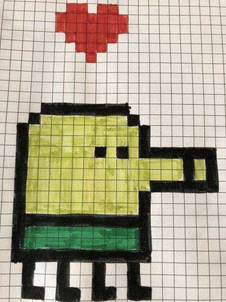 Рисунки по клеткам