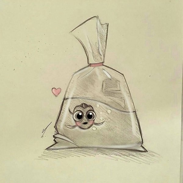 Рисунки карандашом прикольные