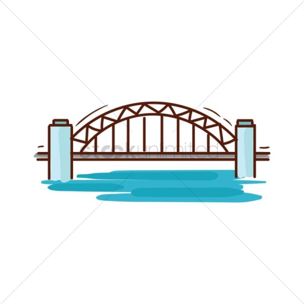 Мостик карандашом