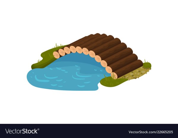 Арочный мост вектор