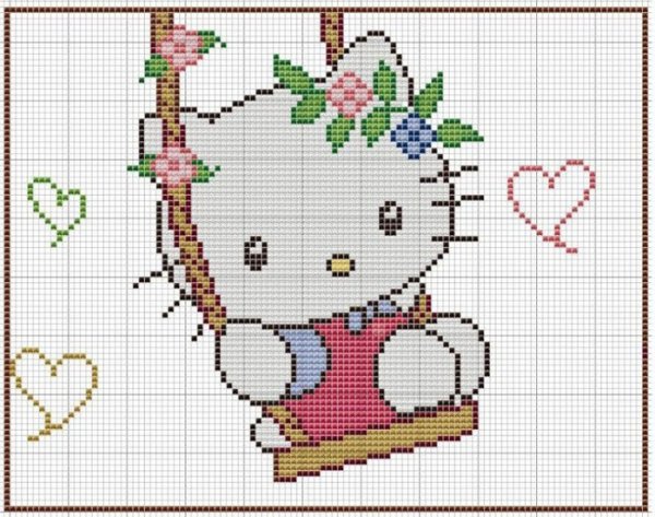 Простая вышивка для детей